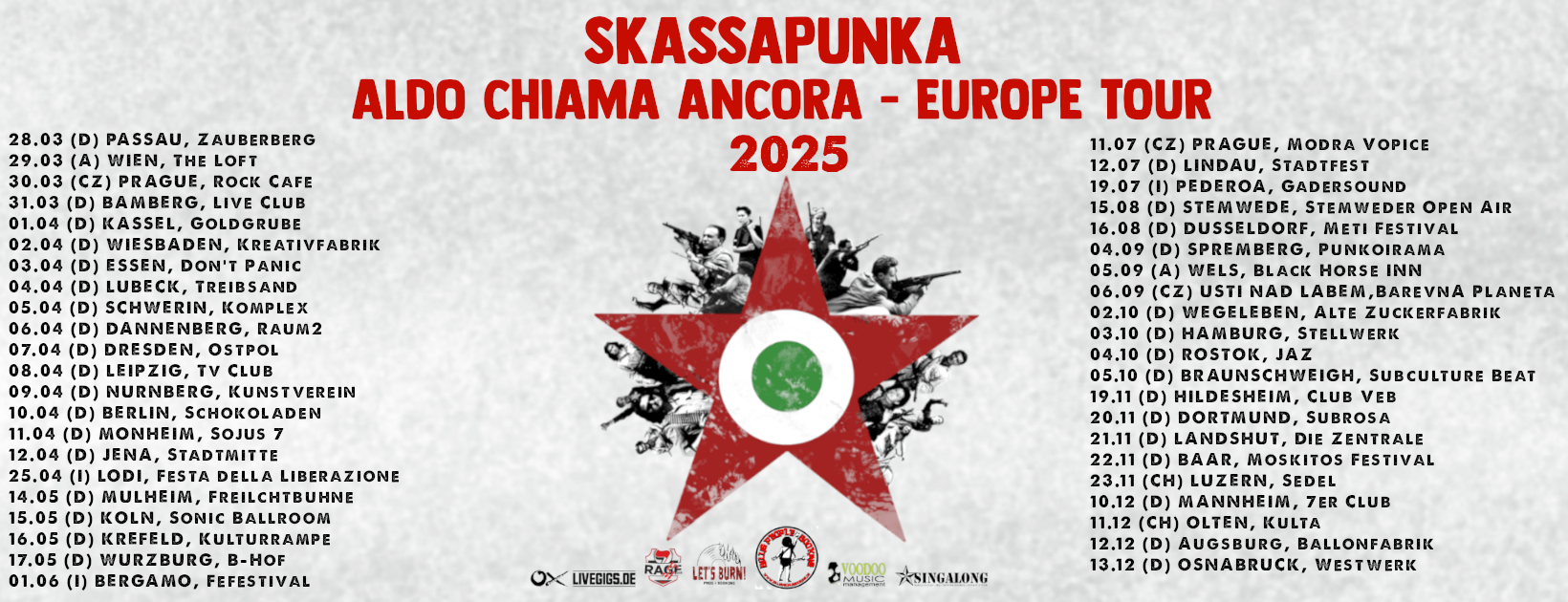 Skassapunka - ALDO CHIAMA ANCORA Tour 2025